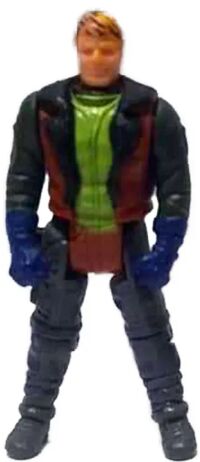 Kenner M.A.S.K. Thunderhawk PlayFul argentine, licensed product. Body from Ace Riker in brown/black